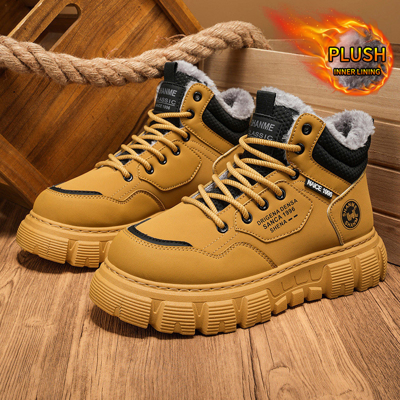 Зимние мужские ботинки из вель – обзор и цена Men'S Shoes With Height Increase