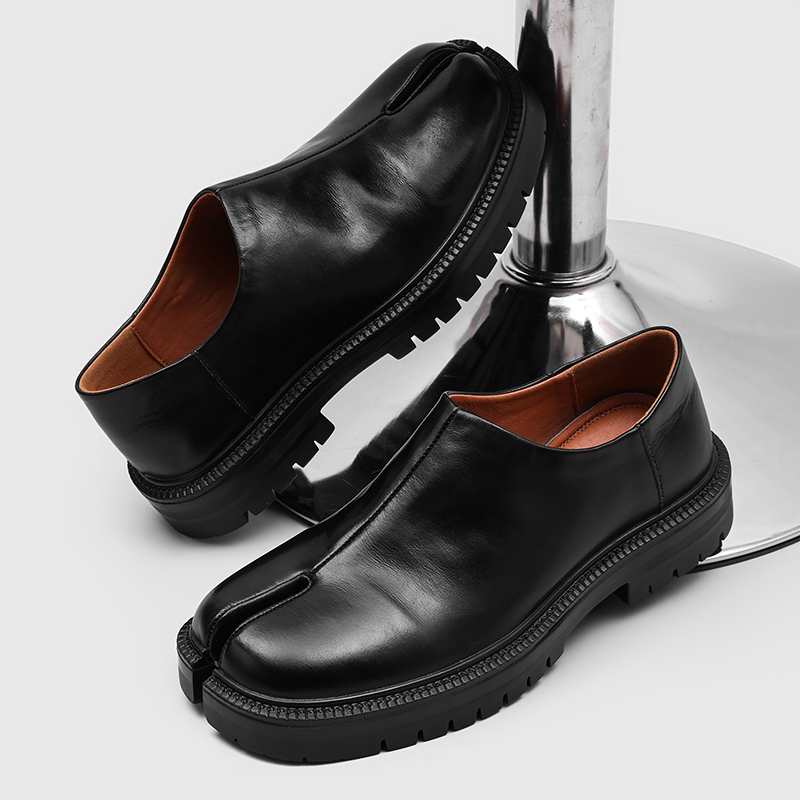 Мужские кожаные лоферы с разде – обзор и цена Men'S Shoes Hey Dude